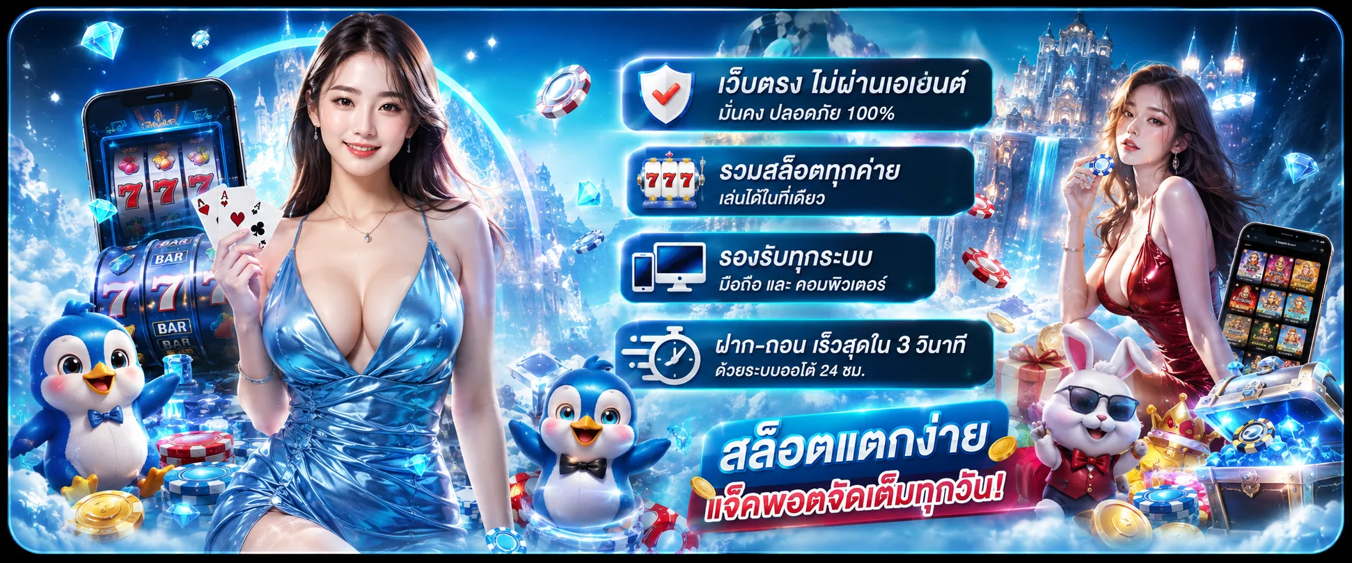 MGMINT สล็อต รวมค่ายเกมสล็อตเว็บตรง PG Pragmatic แตกง่าย
